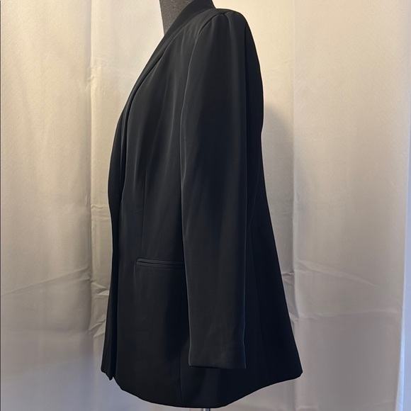 Vintage TanJay Women’s Black Blazer, lined and tailored fit. Size 16 - Picture 2 of 11